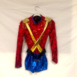 Childrens Large Nutcracker Soldier Recital Costume